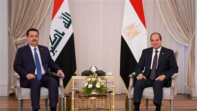 الرئيس السيسى يستقبل رئيس الوزراء العراقى محمد شياع السوداني