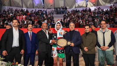 معسكر مغلق للملاكم الليبي العالمي سعد الفلاح لاستكمال مسيرته العالمية