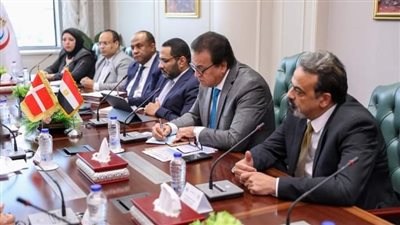 نائب رئيس مجلس الوزراء وزير الصحة والسكان يستقبل سفيرة الدنمارك ووفد شركة نوفونورديسك