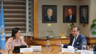 رئيس الرعاية الصحية يلتقي مدير إقليم شمال وشرق المتوسط لمنظمة الصحة العالمية