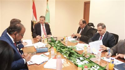 وزير الزراعة يستقبل بعثة البنك الدولي لبحث التعاون المشترك بين الجانبين