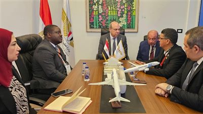 وزير الطيران يجتمع برئيس المجلس الدولي للمطارات ACI لإقليم إفريقيا وسكرتير عام المجلس