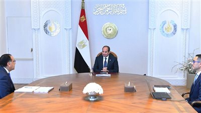 تفاصيل اجتماع الرئيس السيسي مع رئيس الوزراء ووزير الإستثمار والتجارة الخارجية