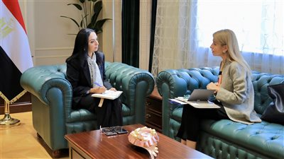 وزيرة التضامن تلتقي مدير مكتب اليونسكو الإقليمي بالقاهرة