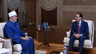 رئيس الوزراء يلتقى مفتي الجمهورية
