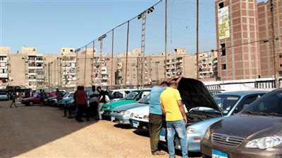 نقل سوق السيارات و تشغيله بمنطقه المجزر خارج مدينة المنصورة لتخفيف التكدس والازمة المرورية