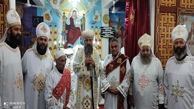 ترقية أثنين من معلمي كنيسة الشهيد مارجرجس بالسويس إلى رتبة الإيبدياكونيه