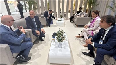  سويلم يلتقى مدير الوكالة الإيطالية للتعاون الإنمائي 