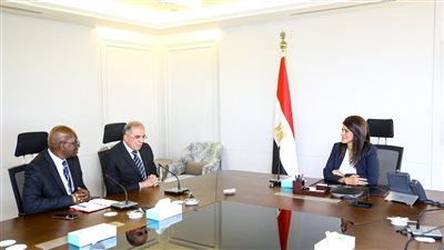  المشاط تلتقي المبعوث الخاص لرئيس بنك التنمية الأفريقي للشرق الأوسط وشمال أفريقيا ومنطقة الخليج لمناقشة ملفات التعاون المشترك