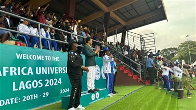 وزير الشباب والرياضة يشهد افتتاح دورة الألعاب الأفريقية للرياضة الجامعية بنيجيريا