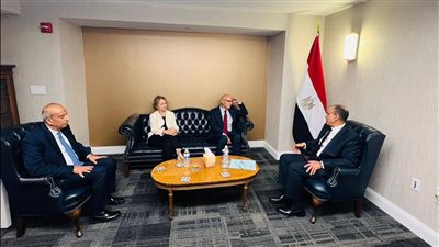 وزير الخارجية والهجرة يلتقى المفوض السامى لحقوق الإنسان 