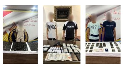  الداخلية تواصل جهود مكافحة جرائم الإتجار فى المواد المخدرة
