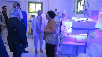 نائب وزير الصحة والسكان تتفقد مستشفى العامرية والمركز الصحي ببرج العرب