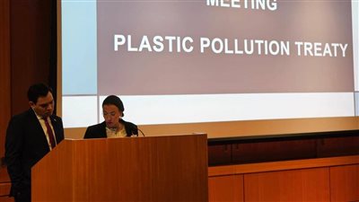 وزيرة البيئة تترأس الجلسة الوزارية الاستشارية حول معاهدة التلوث البلاستيكي