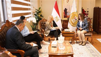 وزيرة التنمية المحلية تبحث مع مديرة مكتب اليونسكو الإقليمي بالقاهرة مجالات التعاون المشترك