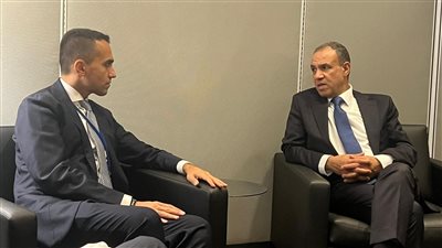 وزير الخارجية والهجرة يلتقي في نيويورك مع المبعوث الأوروبي لدول الخليج