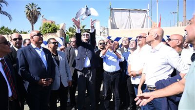 وزير الشباب ومحافظ الغربية يصلان كفر الزيات لافتتاح حمام سباحة وتفقد المشروعات والأنشطة بمركز شباب المدينة 