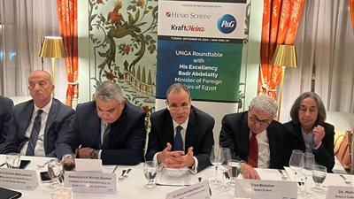 وزير الخارجية والهجرة يشارك في فعالية مجلس الأعمال للتفاهم الدولي بحضور كبرى الشركات الأمريكية