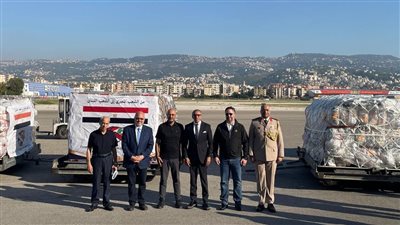 مصر تقدم مساعدات إغاثية للبنان وتعلن إعادة 286 من المصريين العالقين