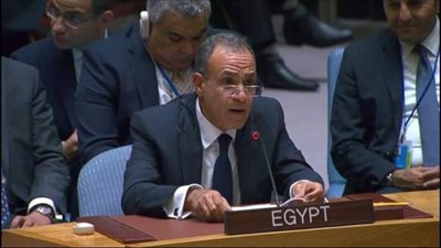 وزير الخارجية والهجرة يشارك في جلسة مجلس الأمن الطارئة بشأن التطورات في لبنان