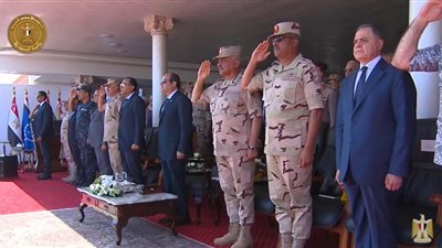 تفاصيل حضور السيسي تفتيش حرب الفرقة السادسة المدرعة بالجيش الثاني الميداني