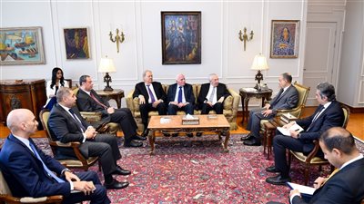 وزير الخارجية والهجرة يستقبل وفد حركة فتح الفلسطينية