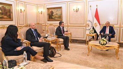 سويلم يلتقى مدير مكتب البنك الدولي فى مصر وعدد من مسئولي البنك الدولى