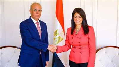 المشاط تستقبل السفير العراقي والمندوب الدائم لدى جامعة الدول العربية بمصر 