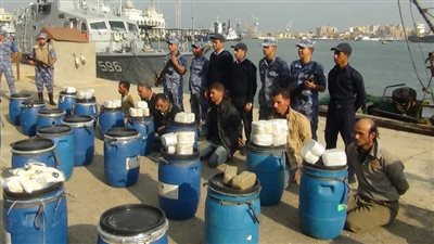 القوات البحرية تحبط محاولة تهريب كميات من المواد المخدرة داخل البلاد
