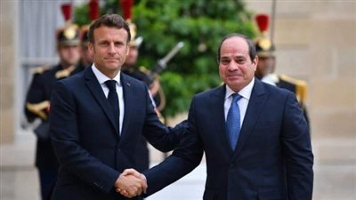 الرئيسان السيسى وماكرون يؤكدان ضرورة احترام سيادة لبنان وسلامة أراضيه