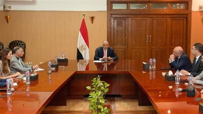  سويلم يبحث مع ممثلى الشركة المتحدة للخدمات الإعلامية التنسيق المشترك ضمن حملة التوعية 