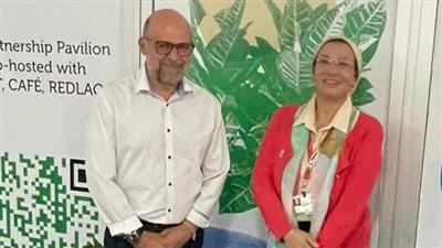 وزيرة البيئة تعقد لقاءا ثنائيا مع الرئيس التنفيذي لمرفق البيئة العالمية GIF لمناقشة تعزيز حشد موارد التمويل للتنوع البيولوجي