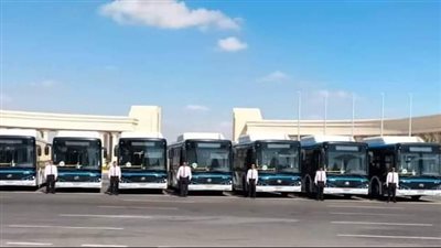 النقل تعلن خطة التشغيل التفصيلية لعدد 100 اتوبيس لنقل رواد المنتدي الحضري بالمجان