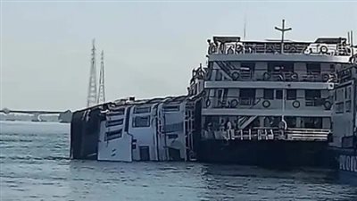 توضيح وزارة السياحة والآثار بشأن حادث غرق جزئي لأحد الفنادق العائمة بمحافظة الأقصر