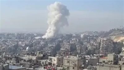 غارات لجيش الاحتلال الإسرائيلى على المنطقة الصناعية بمحافظة حمص السورية