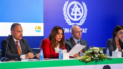 وزيرة التنمية المحلية تشارك في جلسة تمكين المجتمعات المحلية والقطاع الخاص كعوامل نشطة في التنمية الاقتصادية