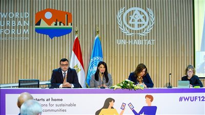 وزيرة التخطيط والتنمية الاقتصادية والتعاون الدولي تشارك في إطلاق استراتيجية العمران الأخضر