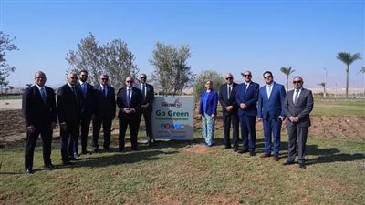  رئيس الرقابة المالية وقيادات قطاع التأمين يزرعون مجموعة أشجار بمدينة شرم الشيخ كمساهمة في خفض الانبعاثات الكربونية