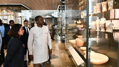  المتحف المصري الكبير يستقبل وزير الخارجية والتعاون الإقليمي ببوركينافاسو وعمدة طوكيو باليابان 