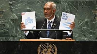 رئيس المالديف: ما تقوم به إسرائيل فى قطاع غزة إبادة جماعية ويجب وقفها