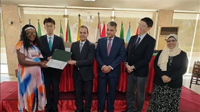 الزراعة: تحتفل بتخريج 26 مبعوثا من 16 دولة افريقية في برنامجي 