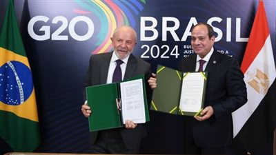 ترفيع العلاقات بين مصر والبرازيل إلى مستوى الشراكة الاستراتيجية