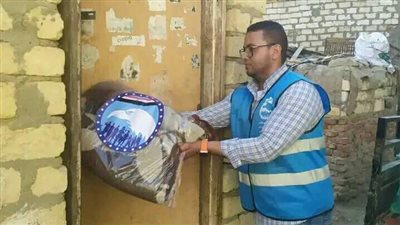 بطاطين حزب مستقبل وطن بالسويس تدخل قرية أبو عارف ضمن مبادرة 