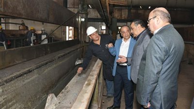 وزير الدولة للإنتاج الحربي يتفقد شركتي 