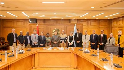 رئيس جامعة السويس يستقبل ممثلي الملتقى الأفرو- نمساوي للمشاريع الممولة من الإتحاد الأوروبي