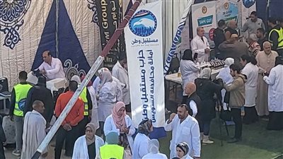 القافلة الطبية البيطرية لحزب مستقبل وطن بالسويس تصل قرية الألبان.. قادمة من كبريت المفارق 