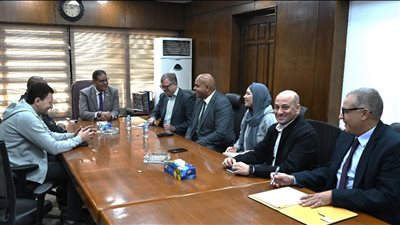 رئيس هيئة الاستشعار من البُعد يستقبل مدير مشروع الابتكار الزراعي بالوكالة الألمانية للتعاون الدولي