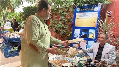 معرض للحرف اليدوية والصناعات التراثية الفيومية بمجلة Csa بالقاهرة 
