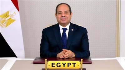 الرئيس السيسى يستقبل رئيس المنتدى الاقتصادى العالمى