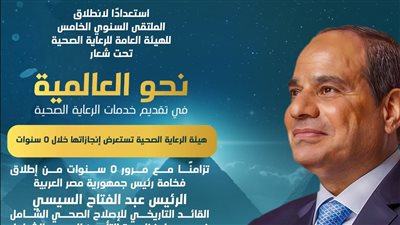 هيئة الرعاية الصحية تستعرض إنجازاتها خلال 5 سنوات من تطبيق التغطية الصحية الشاملة في مصر